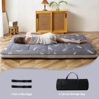 Maxyoyo Extra Thick Futon Floor Mattress, Padded Japanese Folding Roll Up Mattress Sleeping Pad, Foldable Camping Portable Mattress Shikibuton - image 6