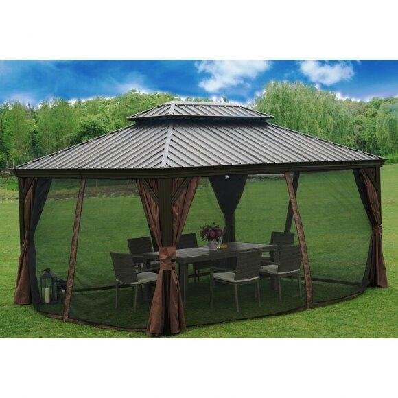 Alexander 16 Ft. W X 12 Ft. D Aluminum Patio Gazebo - image 2