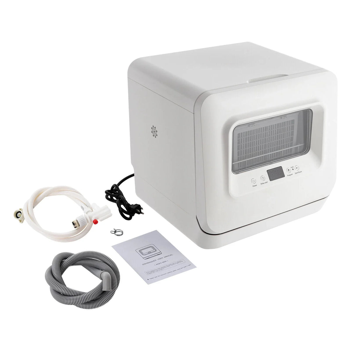 Counter Top Dishwashe, Portable Countertop Dishwashers, Mini Dishwasher 3-in-1 Cups Dishwasher - image 10