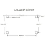 Alexander 16 Ft. W X 12 Ft. D Aluminum Patio Gazebo - image 5