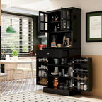 Spacious Kitchen Cabinet with Microwave Space - 30W x 69.3H - image 1