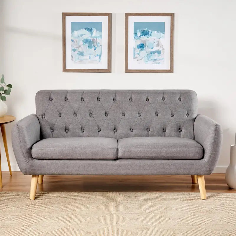 Christopher Knight Home Bernice Petite Sofa in Mid-Century Modern Style - image 11