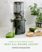 Nama J2 Cold Press Juicer – Self Feeding for Hands Free Operation with Wide Mouth Hopper for Whole Recipe Loading, Zero Waste Masticating Juicer For More Juice, Less Pulp – Easy Cleanup & Assembly: Home & Kitchen - image 2