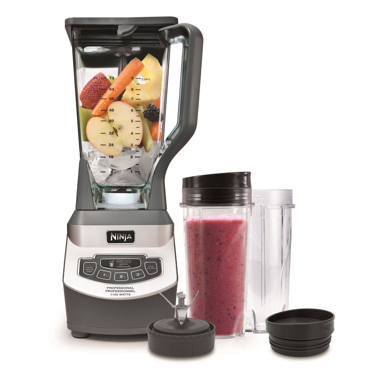 Ninja Professional Blender & Nutri Ninja Cups (BL660C) - image 1