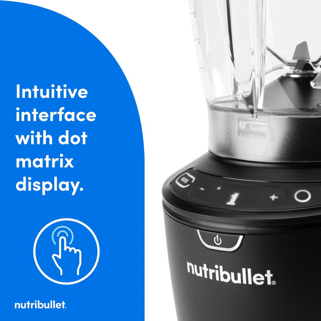 nutribullet SmartSense Blender Combo, 1400 Watt Gunmetal - image 19