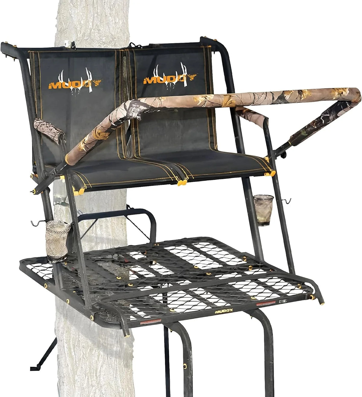 Ladder Tree Stand, 20ft, 500lb Capacity, 2-Person - image 1