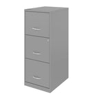 Space Solutions 18" Deep 3 Drawer Smart Letter Width Vertical File Cabinet, Navy - image 24