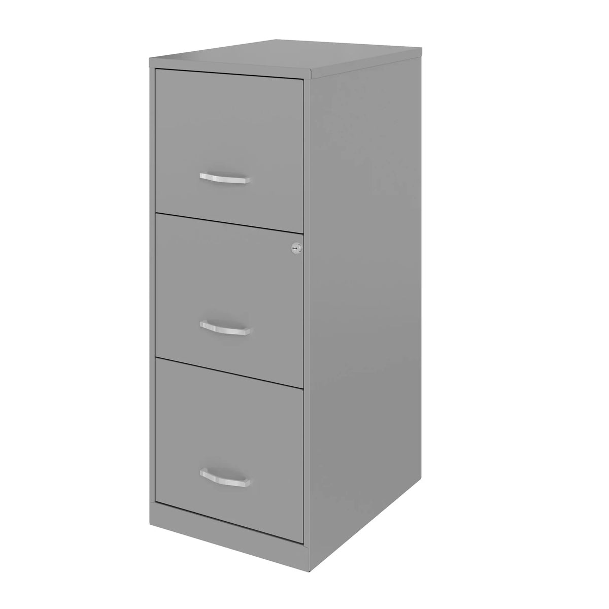Space Solutions 18" Deep 3 Drawer Smart Letter Width Vertical File Cabinet, Navy - image 24