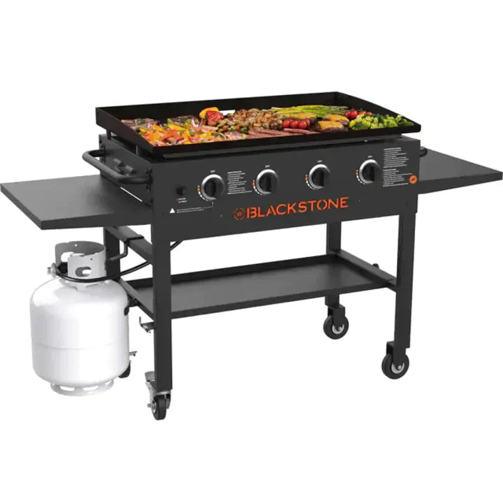 Blackstone 4-Burner 36" Griddle Cooking Station with Side Shelves - image 1