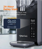 Slushie Machine - Professional Frozen Drink Maker No Ice Needed- 70 oz Slushy Machine for Home with LED Display - One-Touch Reservation & 6 Pre-set Programs for Frozen Margaritas, Frappés & Ice Cream - image 4