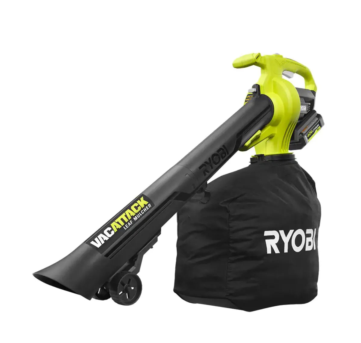 RY40451-2B 40V Vac Attack Cordless Leaf Vacuum/Mulcher with (2) 5.0 Ah Batteries and (1) Charger - image 7