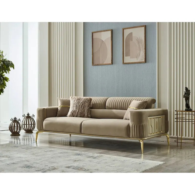 Arianna 4-Piece Living Room Set: Two Sofas and Two Chairs - image 5