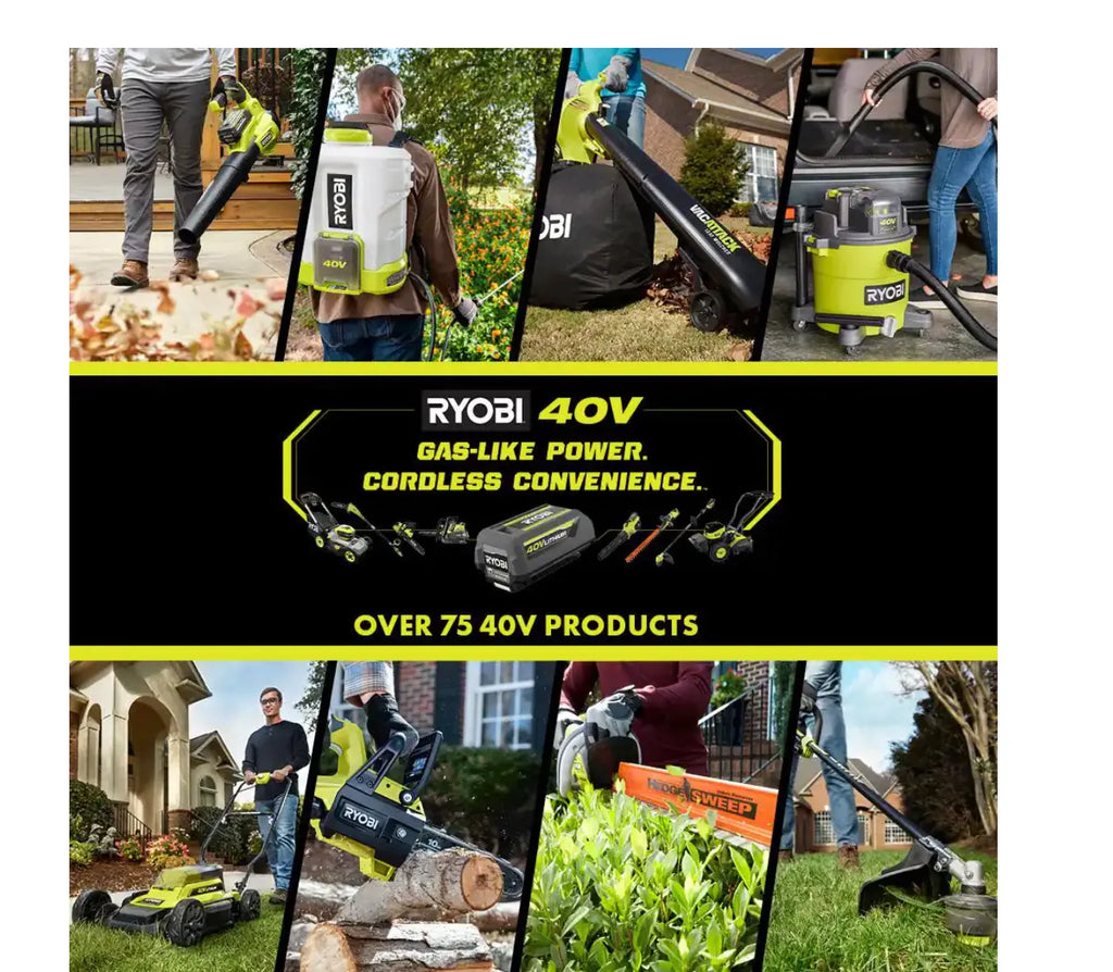RY40451-2B 40V Vac Attack Cordless Leaf Vacuum/Mulcher with (2) 5.0 Ah Batteries and (1) Charger - image 11