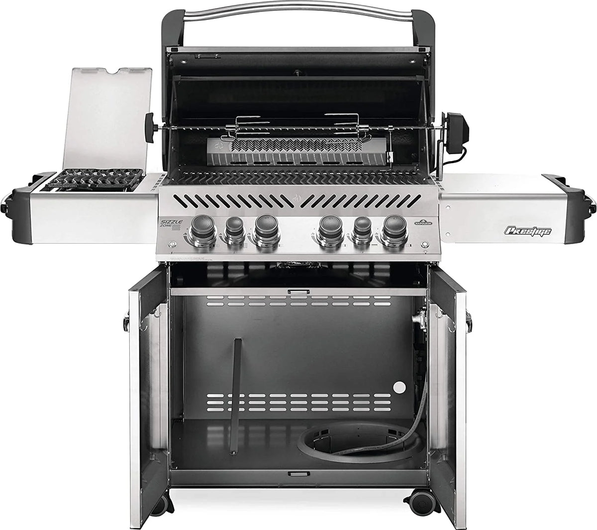 Napoleon P500RSIBPSS-3 Prestige 500 RSIB Propane Gas Grill, sq. in + Infrared Side and Rear Burner, Stainless Steel - image 16
