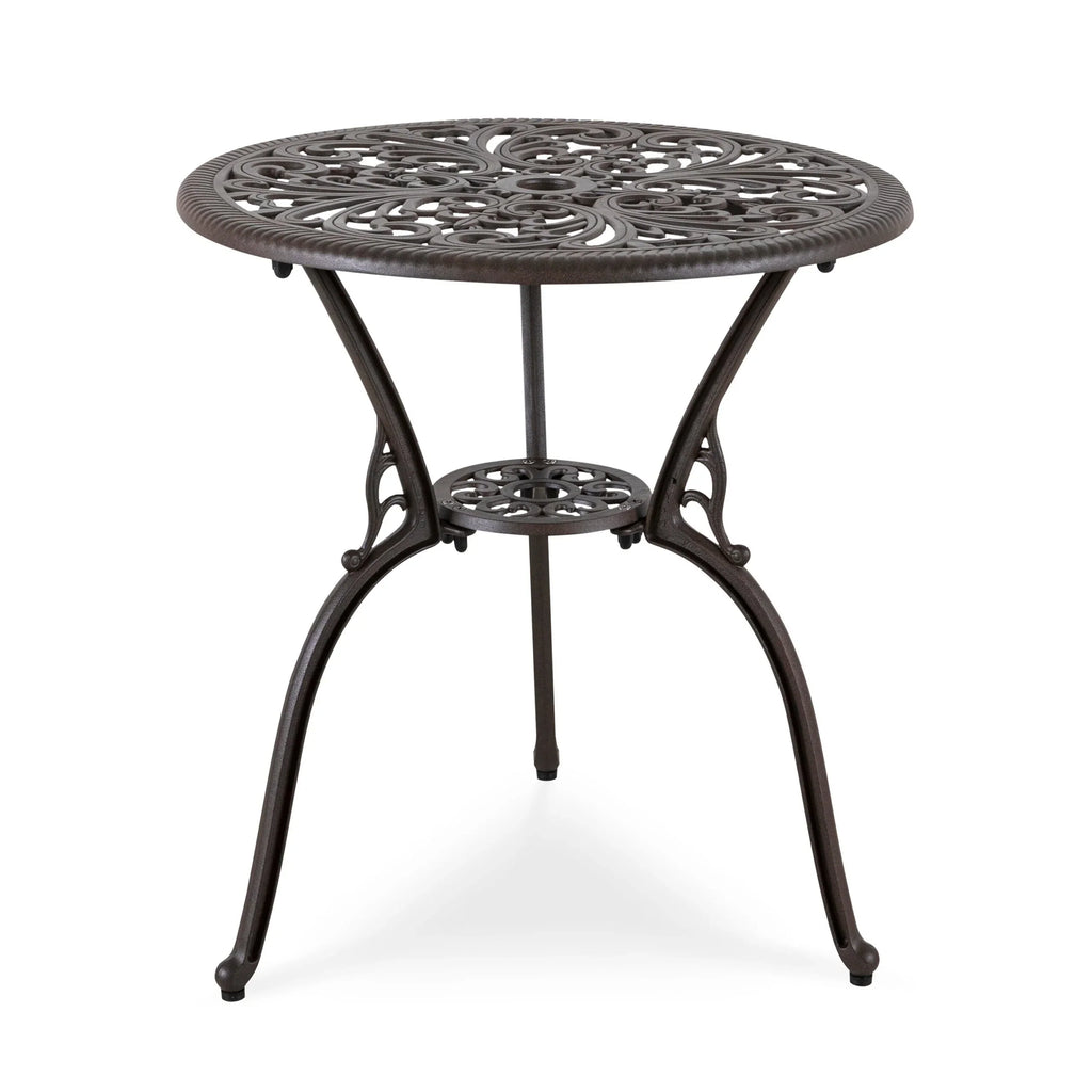 Nuu Garden 3-Piece Black Bistro Patio Set - image 8