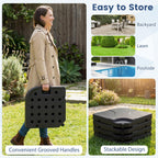 Tangkula 4 Piece 164 Lbs Umbrella Base for Patio - image 8