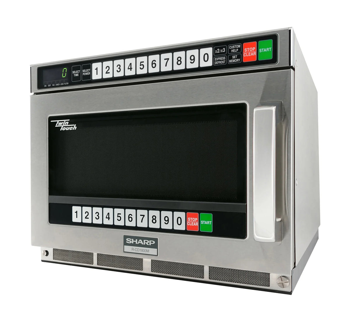 1800w TwinTouch? Commercial Microwave w/ Touch Pad - 208-230v - image 5