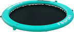 Inflatable Dock Floating Platform 8ft Inflatable Water Hammock Floating Deck for Lake W/Cupholder Round Floating Ring Float Ring Pool Float Raft Lounger Island Platform Pad - image 5