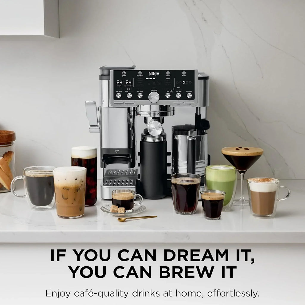 Ninja Luxe Café Pro Series, Espresso Machine, Drip Coffee, Cold Brew - image 11