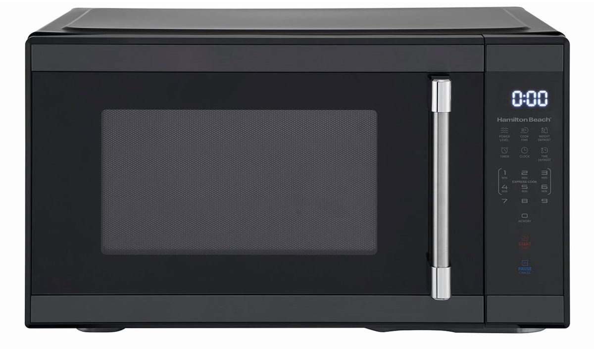 Hamilton Beach 1.1 Cu. Ft. Microwave Oven, Countertop, Black and Stainless Steel - image 3