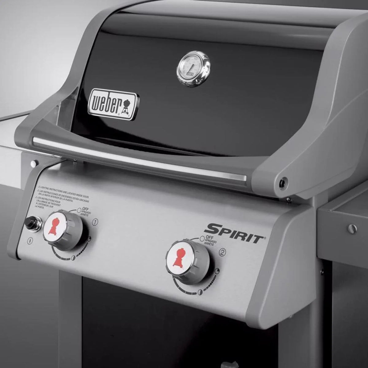 Weber Spirit E-210 Dual Burner Liquefied Propane Grill, Black - image 7