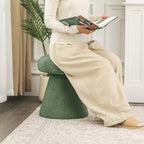 Adeco Large Soft Mushroom Ottoman - Versatile Foot Stool for Living Room and Bedroom - image 13