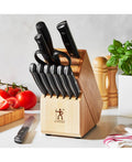 Henckels Dynamic 12-Piece Knife Block Set - Natural - image 1