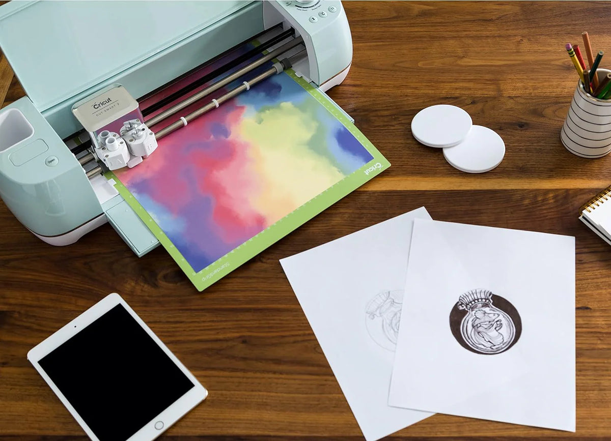 9x9 with Infusible Ink Sheets & Pens, Coasters and 20x16 Heat Mat Bundle - Beginner DIY Project Kit for Home Decor Projects and Custom Apparel, Iron Pressing - image 23
