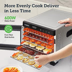 Meat jerky food dehydrator, 600 watt dehydration dryer - image 5