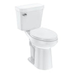 Elongated Two-Piece Toilet with Soft-Close Seat and 1.28 GPF Siphonic Flush - image 8