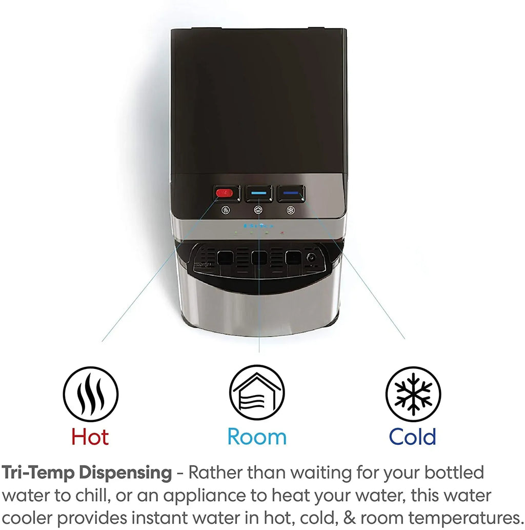 Brio Self Cleaning Bottom Loading Water Cooler Water Dispenser- 3 Temperature Settings - image 6