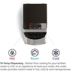 Brio Self Cleaning Bottom Loading Water Cooler Water Dispenser- 3 Temperature Settings - image 6