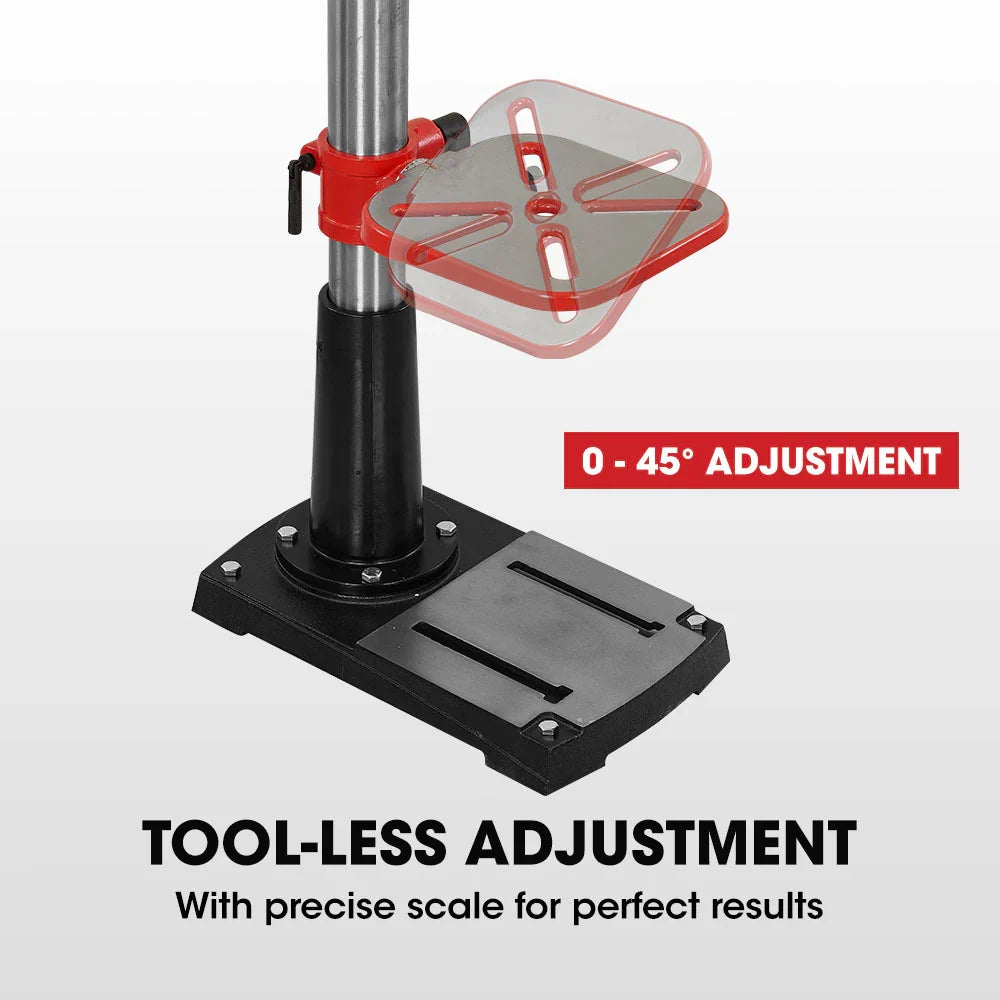 Baumr-AG 600W 12" Pedestal Floor Drill Press, 16 Speeds, 16mm Chuck (DP19) - image 10