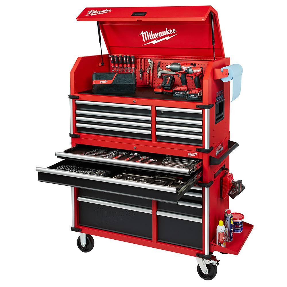 High Capacity 46 in. 18-Drawer Tool Chest and Cabinet Combo 48-22-8546 - 85461320713_7a39ee - image 12