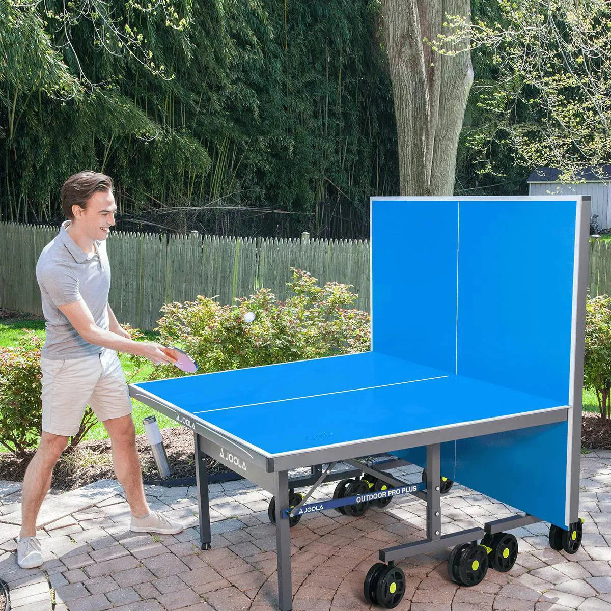JOOLA Nova Pro Plus Outdoor Table Tennis Table with Weatherproof Net, 9×5 ft, Foldable, Aluminum Surface - image 2