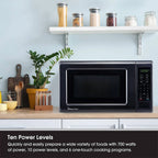 Magic Chef 0.9 cu ft Countertop Microwave Oven in Black - image 5