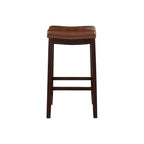 Linon Willamette Espresso & Cognac Bar Stool - image 5