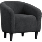 Yaheetech Club Chair Accent Barrel Chair Upholstered Arm Chair - image 18