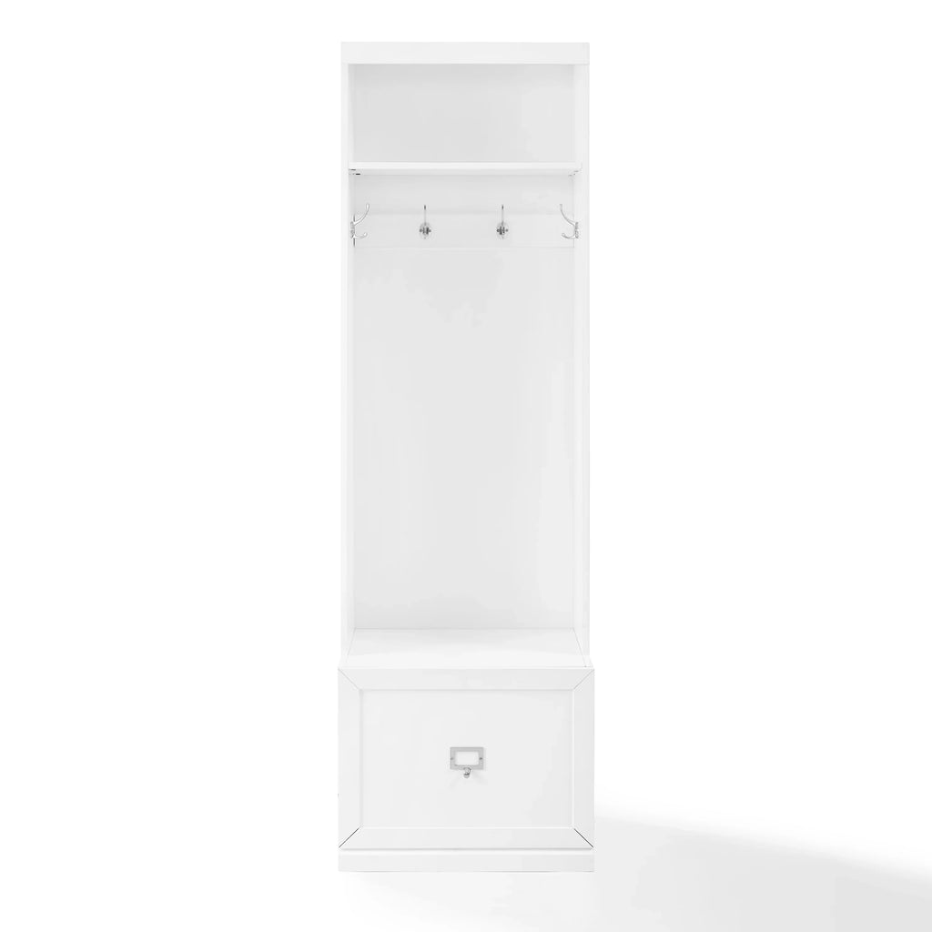 Crosley Furniture Harper Hall Tree in White - image 9