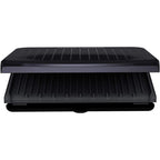 George Foreman 9 Serving Classic Plate Electric Indoor Grill And Panini Press In Gunmetal Grey - image 2