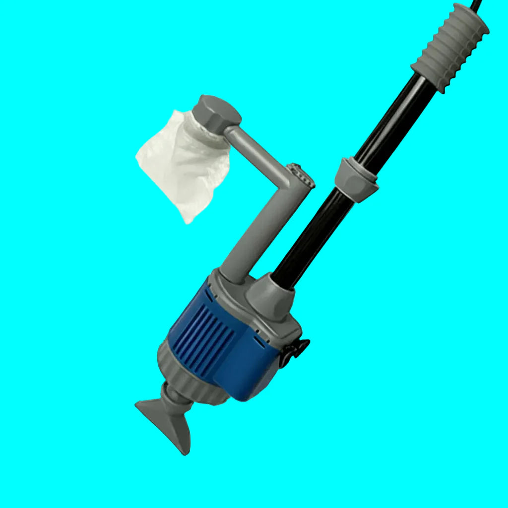 Electric Fish Tank Gravel Cleaner Aquarium Sand Vacuum Water Changer - image 1
