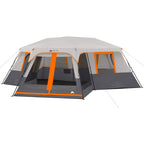 Ozark Trail 20' x 18' 12 - Person 3 - Room Instant Cabin Tent with Screen Room, 56.5 lb - image 1