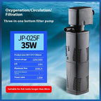 3-in-1 Fish Tank Aquarium Internal Filter Pump – Submersible Water Filter Oxygen Pump - image 8