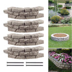 RTS Home Accents Rock Lock Raised Garden Bed Curved Rock (Pack of 4) - image 1