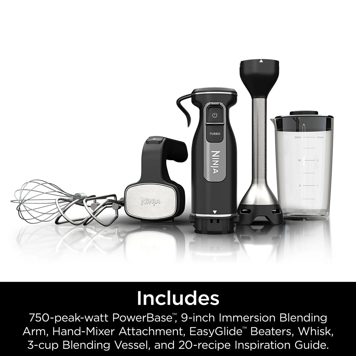 Ninja 750W Blender, Black - image 7