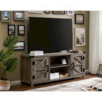 Rustic Farmhouse Barndoor TV Stand - Entertainment Center for TVs up to 70 Inches - image 3