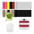 9x9 with Infusible Ink Sheets & Pens, Coasters and 20x16 Heat Mat Bundle - Beginner DIY Project Kit for Home Decor Projects and Custom Apparel, Iron Pressing - image 2