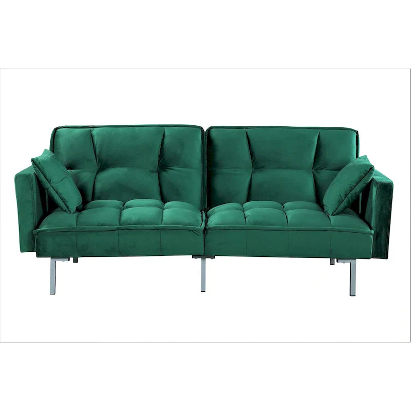 Bernal 75.6-Inch Velvet Sleeper Sofa Bed - image 12