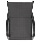 Set of 4 Outdoor Barstools with Flexible Comfort Material - Patio Seating - image 12