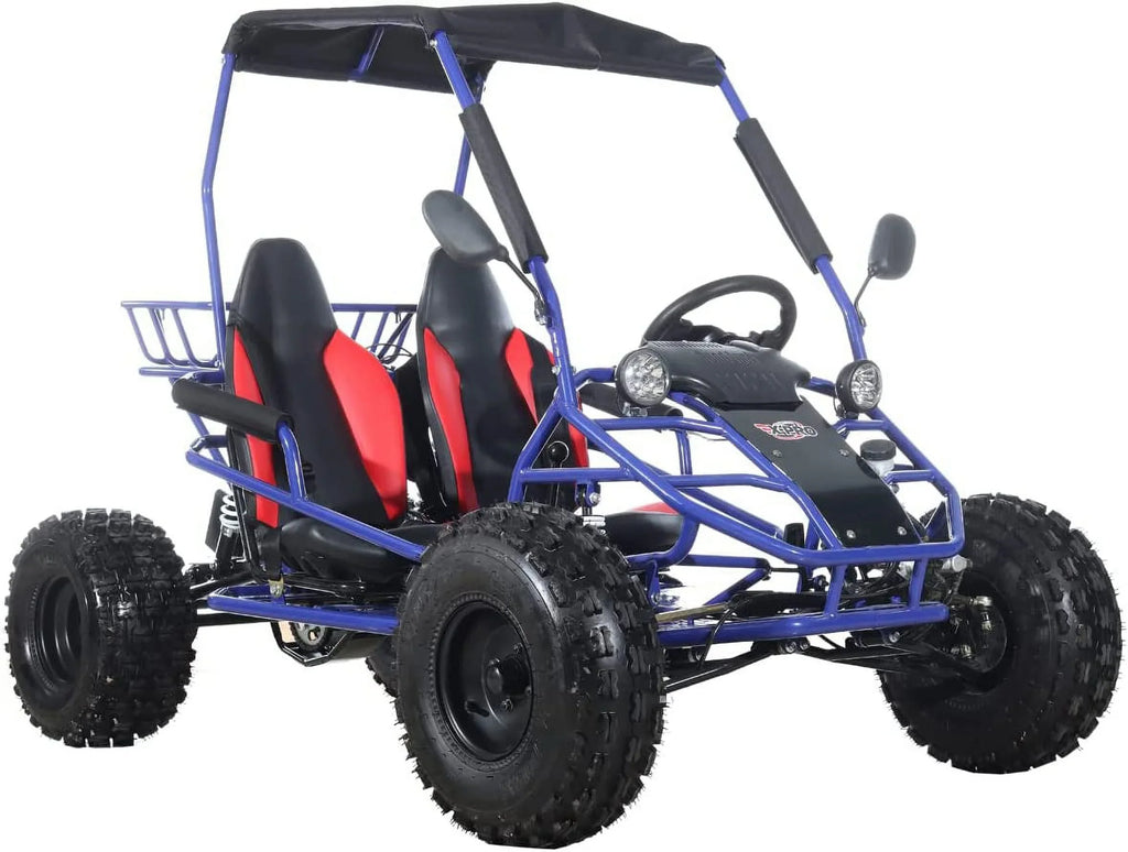X-Pro New Rover 125cc Gas Powered Go Kart 3 Semi-Automatic Transmission w/Reverse Big 18"/19" Wheels - image 12